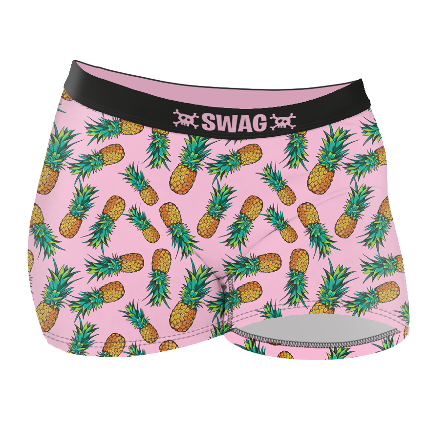 SWAG - Women's Pineapple Boy Short – SWAG Boxers