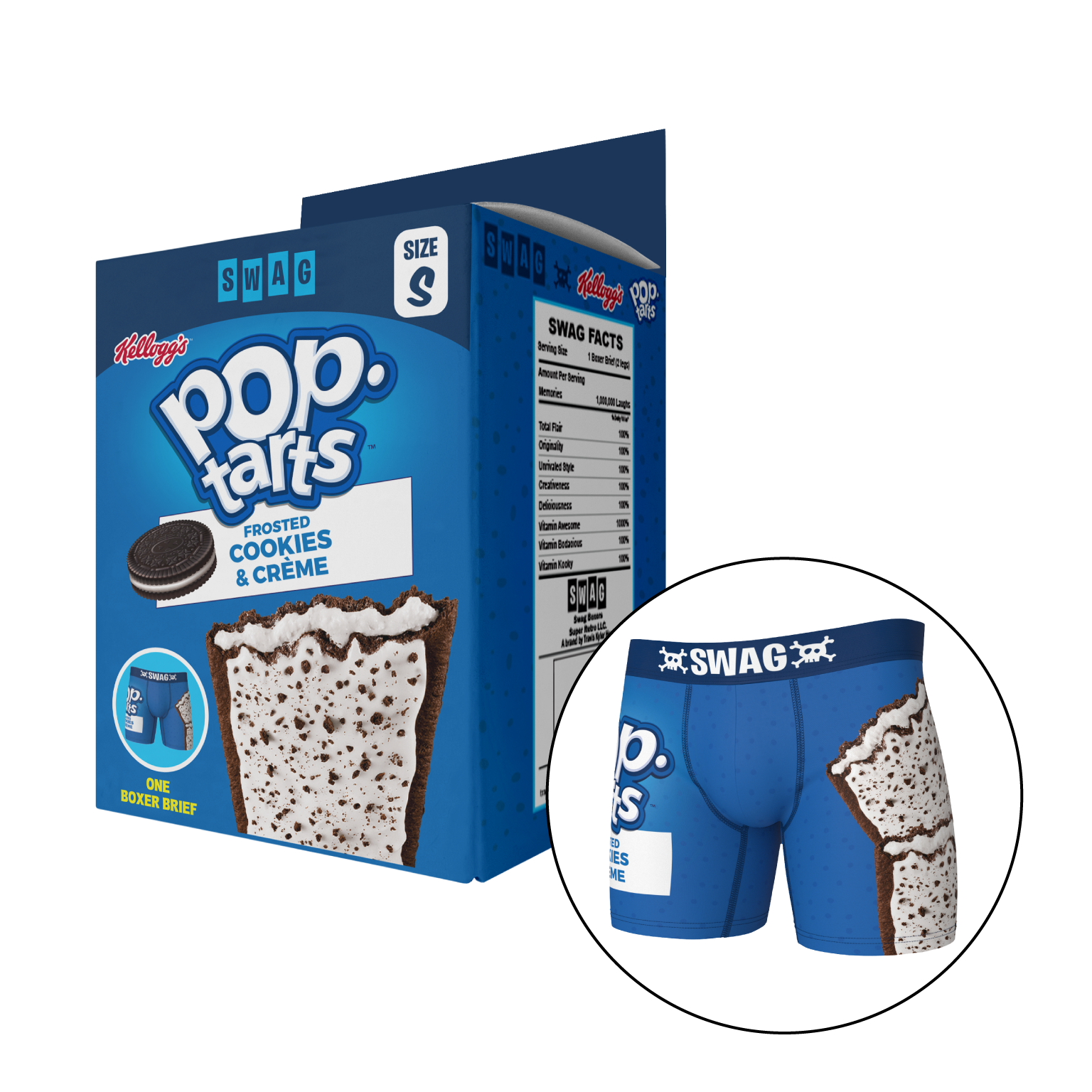 SWAG - Cereal Aisle BOXers: Cookies & Creme Pop Tarts – SWAG Boxers