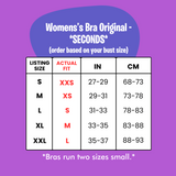 SWAG - SECONDS - Women's Red Bandana Soft Bra