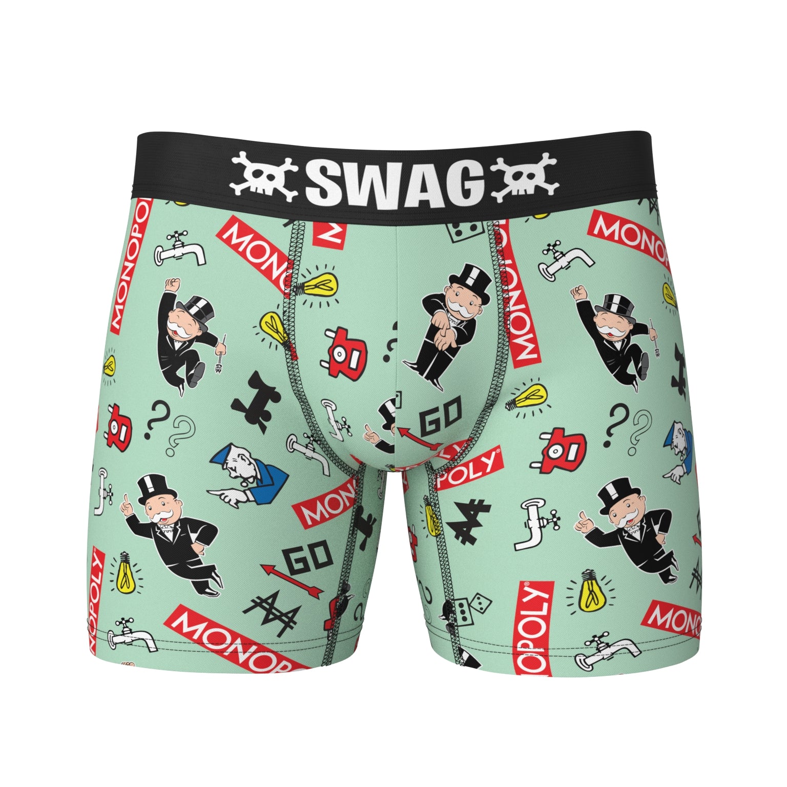 SWAG HASBRO Mr. Monopoly Boxers SWAG Boxers