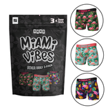🦩 SWAG Miami Vibes Boxer Brief 3-Pack 🦩