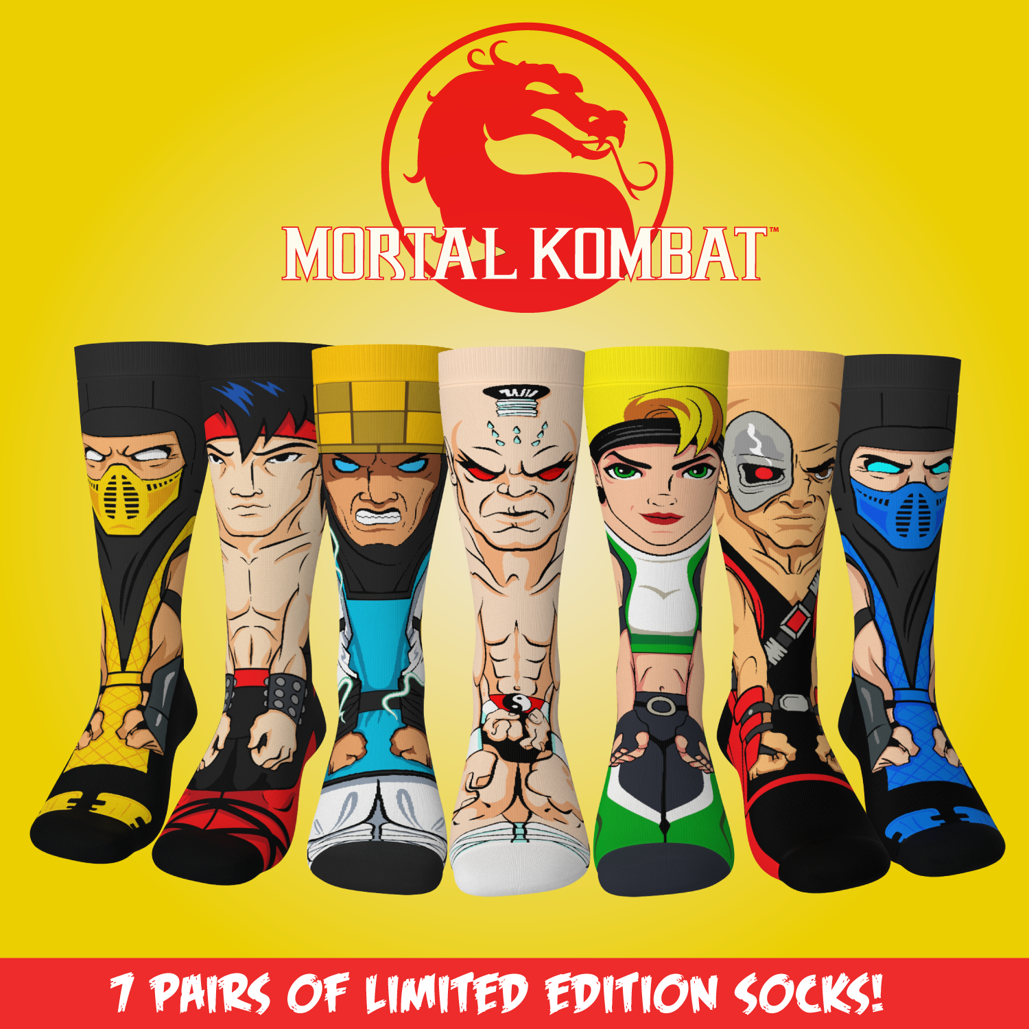 CROSSOVER STARTER PACK MORTAL KOMBAT SWAG Boxers