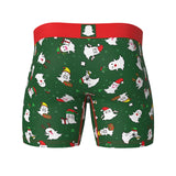 🎄👻 “Ghosts of Christmas SNAPped” Holiday Boxer Briefs 👻🎄