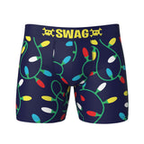 “Lit for the Holidays” Christmas Lights Boxer Briefs