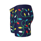 “Lit for the Holidays” Christmas Lights Boxer Briefs