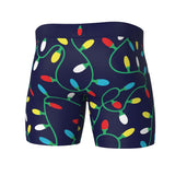 “Lit for the Holidays” Christmas Lights Boxer Briefs