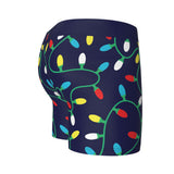 “Lit for the Holidays” Christmas Lights Boxer Briefs