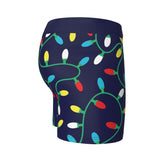 “Lit for the Holidays” Christmas Lights Boxer Briefs