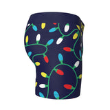 “Lit for the Holidays” Christmas Lights Boxer Briefs