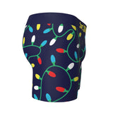 “Lit for the Holidays” Christmas Lights Boxer Briefs