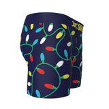 “Lit for the Holidays” Christmas Lights Boxer Briefs