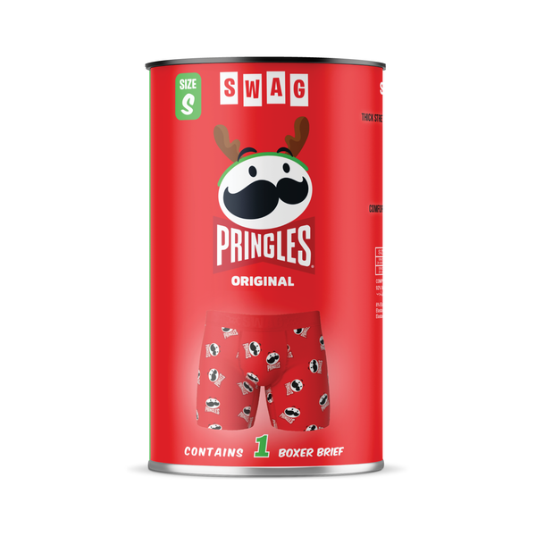 SWAG - Snack Aisle Boxers: Christmas Pringles Original