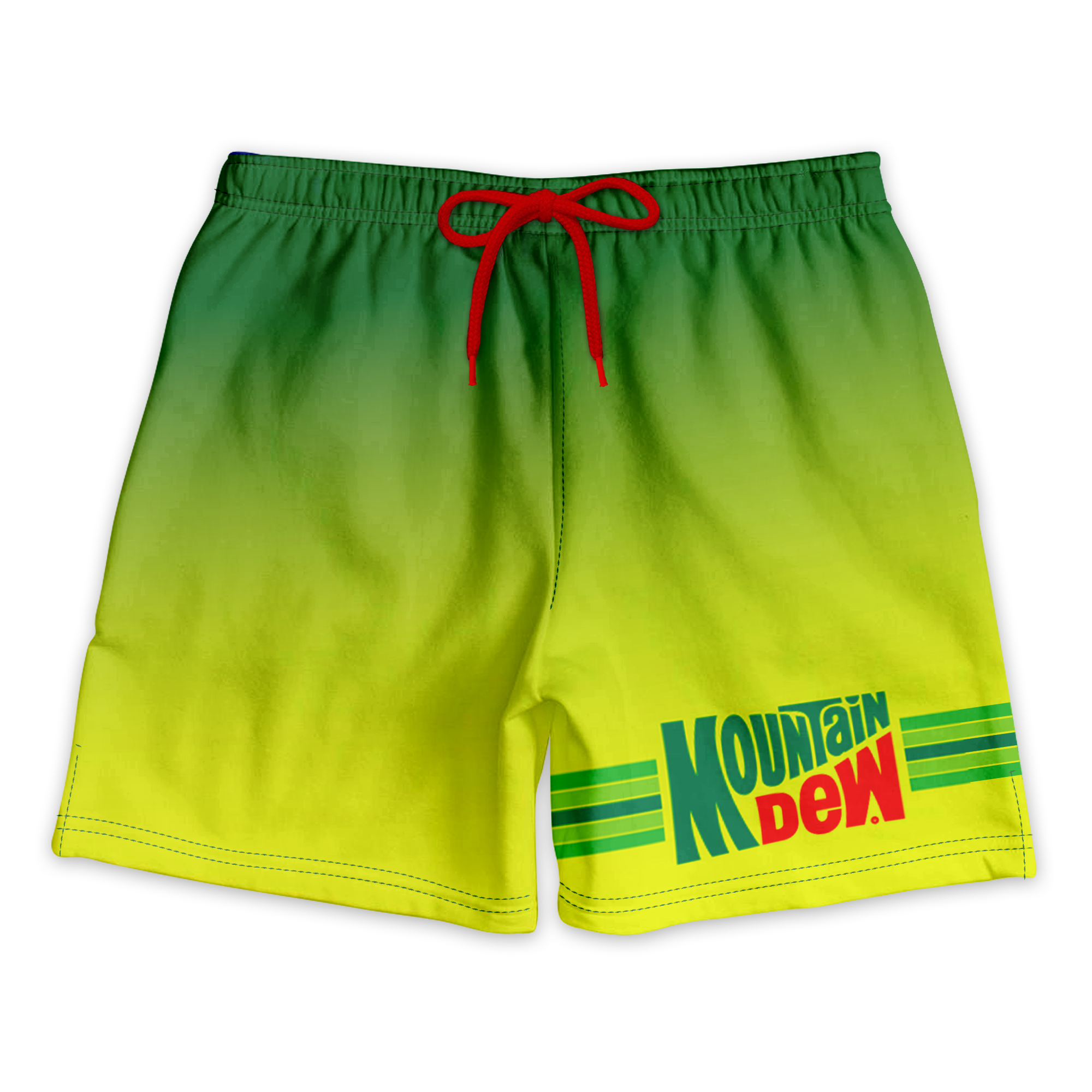 SWAG Retro Mountain Dew Lined Swim Shorts SWAG Boxers