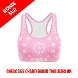 SWAG - SECONDS - Women's Pink Bandana Soft Bra