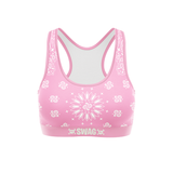 SWAG - Women's Pink Bandana Soft Bra