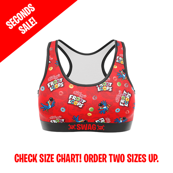 SWAG - SECONDS - Women's Kellogg's Froot Loops Soft Bra