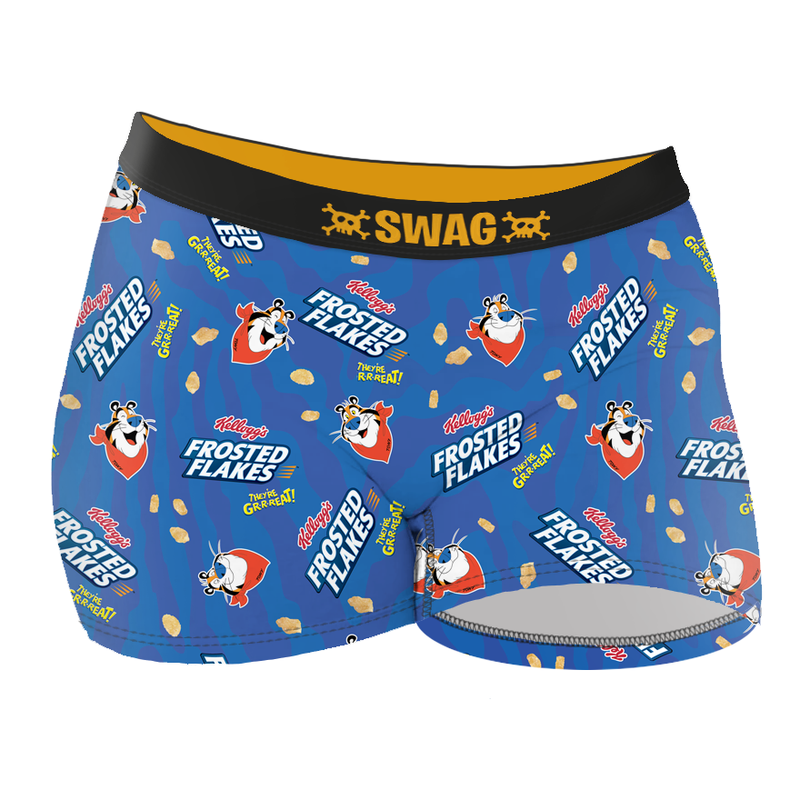 SWAG - Women's Kellogg's Frosted Flakes Boy Short – SWAG Boxers