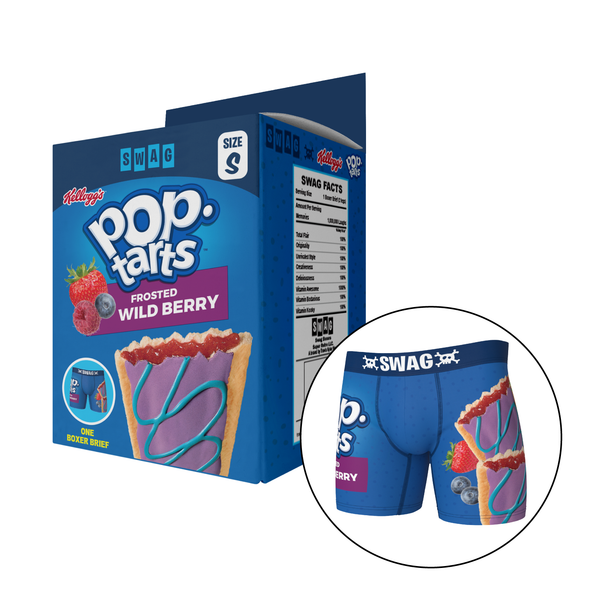 SWAG - Cereal Aisle BOXers: Wild Berry Pop Tarts