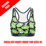 SWAG - SECONDS - Women's Rick and Morty Soft Bra