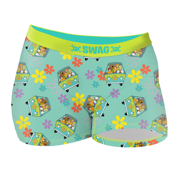SWAG - Women's Scooby-Doo Mystery Machine Boy Shorts – SWAG Boxers