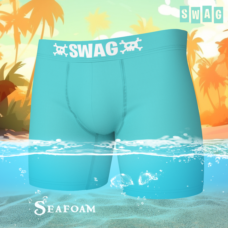 SWAG - UnBasics® - Seafoam Green Boxers – SWAG Boxers