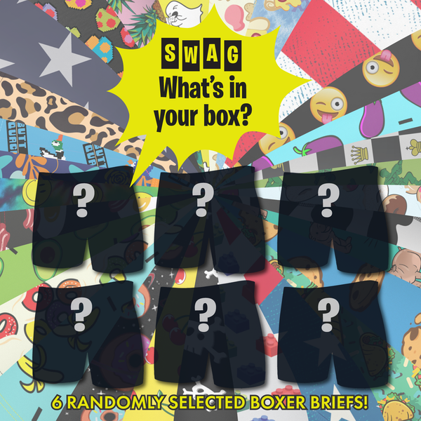 🏴☠️ SWAG Pirate’s Booty Mystery Chest (6-Pack Boxer Briefs) 🏴☠️