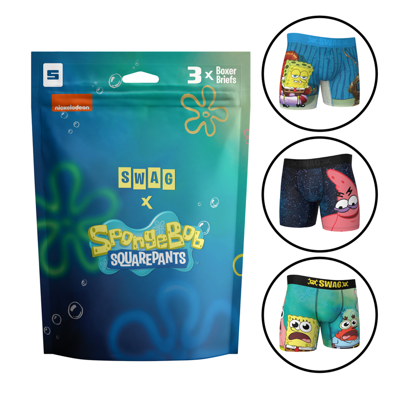 SWAG - Spongebob 3-Pack Boxers