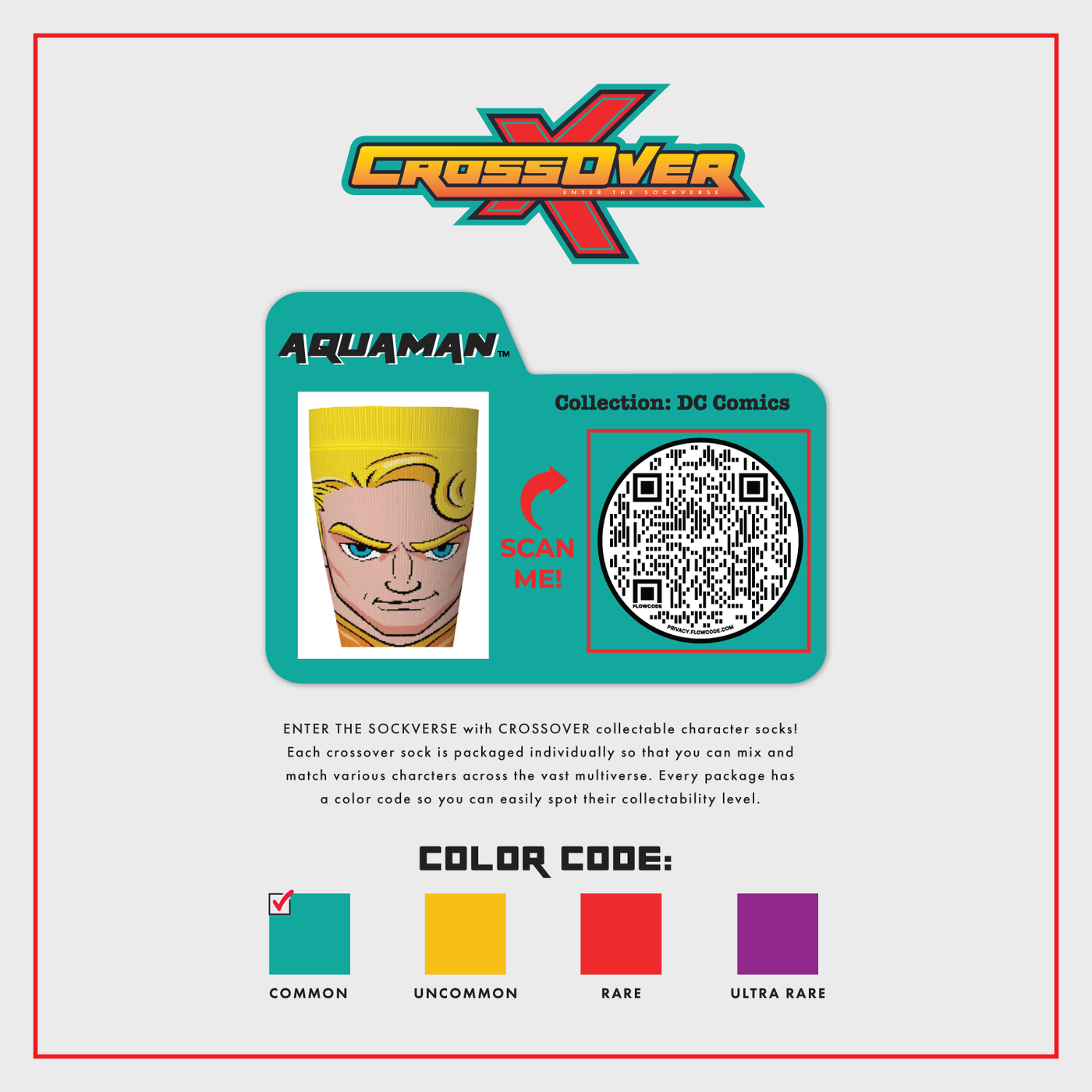 SWAG x CROSSOVER - AQUAMAN (DC004) - PAIR SWAG Boxers SWAG x CROSSOVER - AQUAMAN (DC004) - PAIR SWAG Boxers