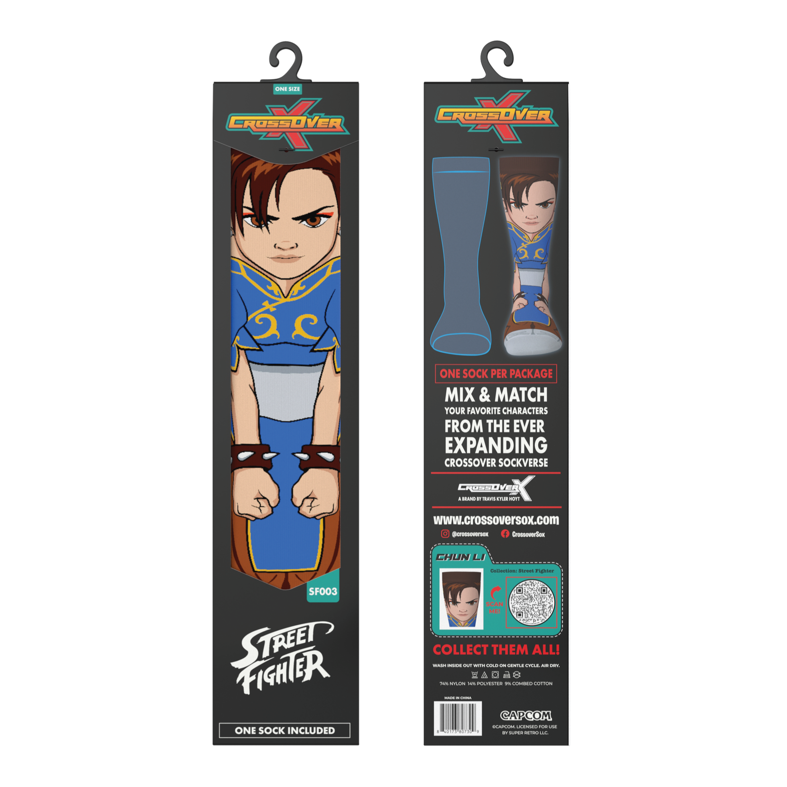 SWAG x CROSSOVER - CHUN-LI (SF003) - PAIR – SWAG Boxers