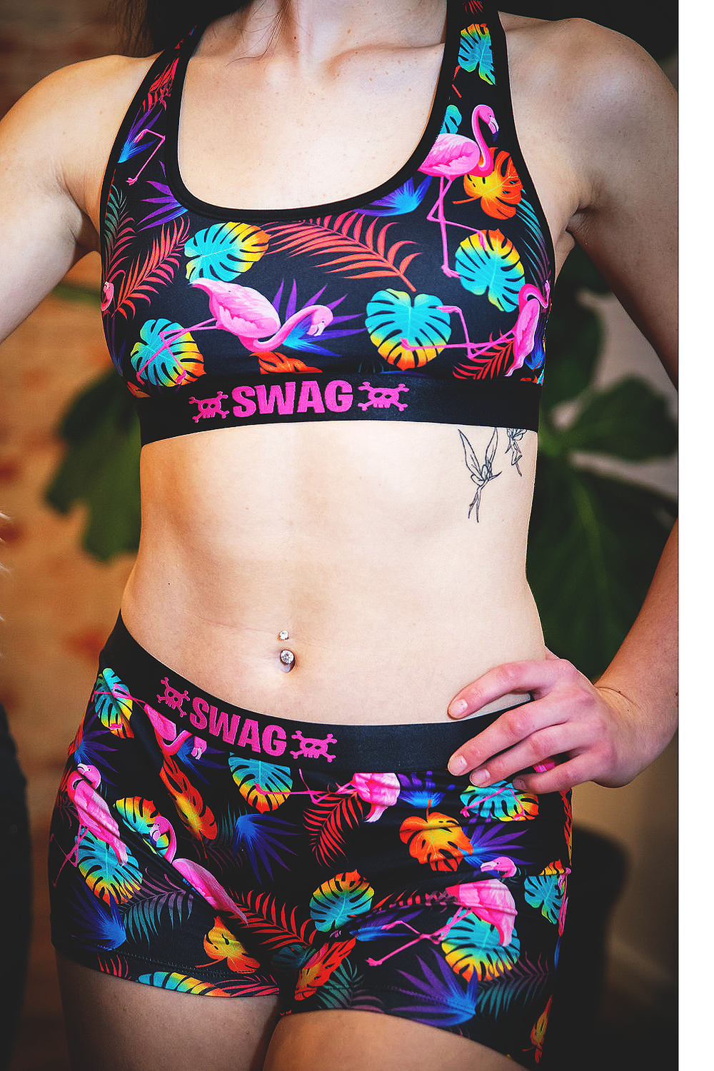 SWAG - SECONDS - Women's Flamingo Soft Bra – SWAG Boxers
