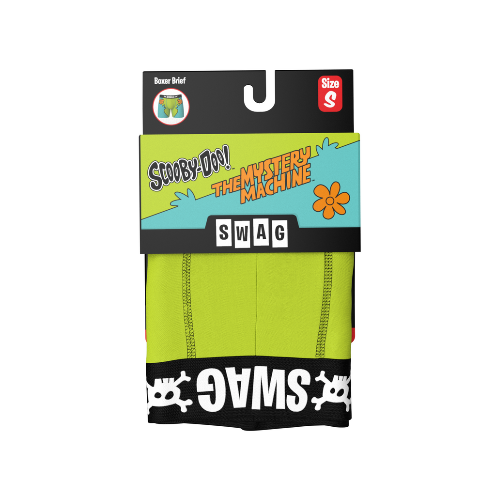 Scooby-Doo The Mystery Machine Swag Boxer Briefs-Large (36-38