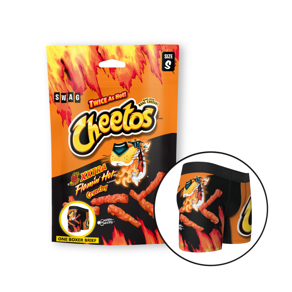 Cheetos SWAG Boxer Briefs in Gift Bag, Men's Size S, M, L, XL, Underwear B2  MP 