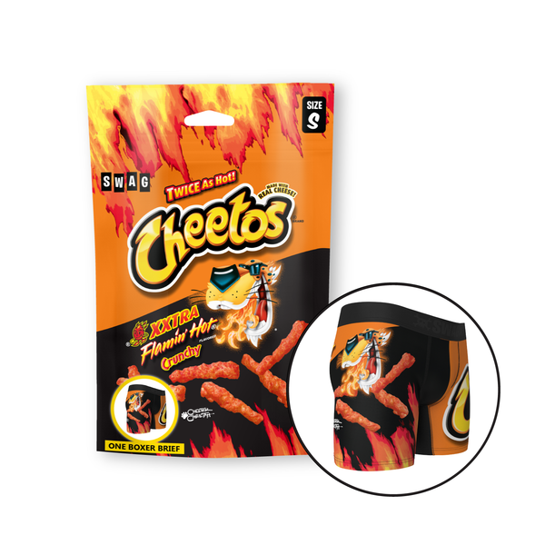 SWAG - Snack Aisle Boxers: Cheetos Crunchy – SWAG Boxers