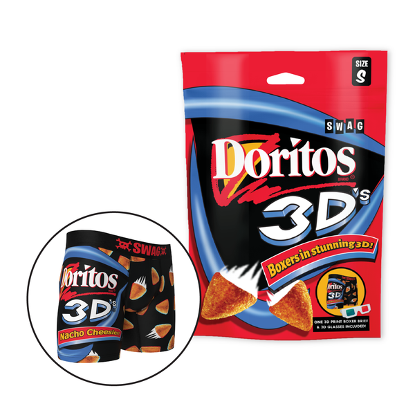 SWAG - Snack Aisle BOXers: Retro 3D Doritos (in bag)