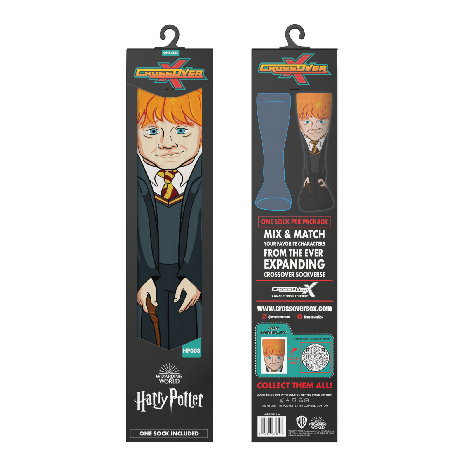 SWAG x CROSSOVER - RON WEASLEY (HP003) - PAIR – SWAG Boxers