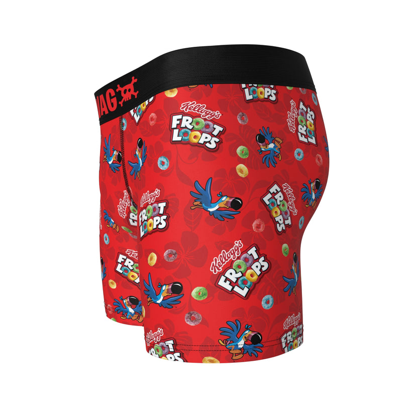 Kellogg's FROOT LOOPS & FROSTED FLAKES MENS LARGE BOXERS By SWAG