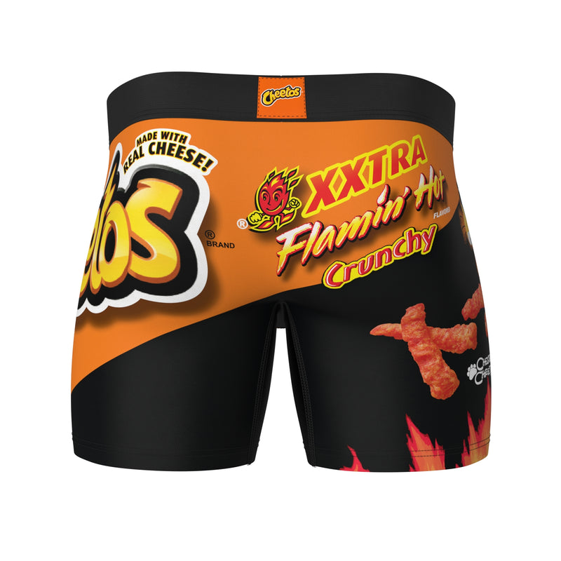 Cheetos Bag of Bones Flamin' Hot Swag Boxer Brief Boxers Briefs Large 34-36