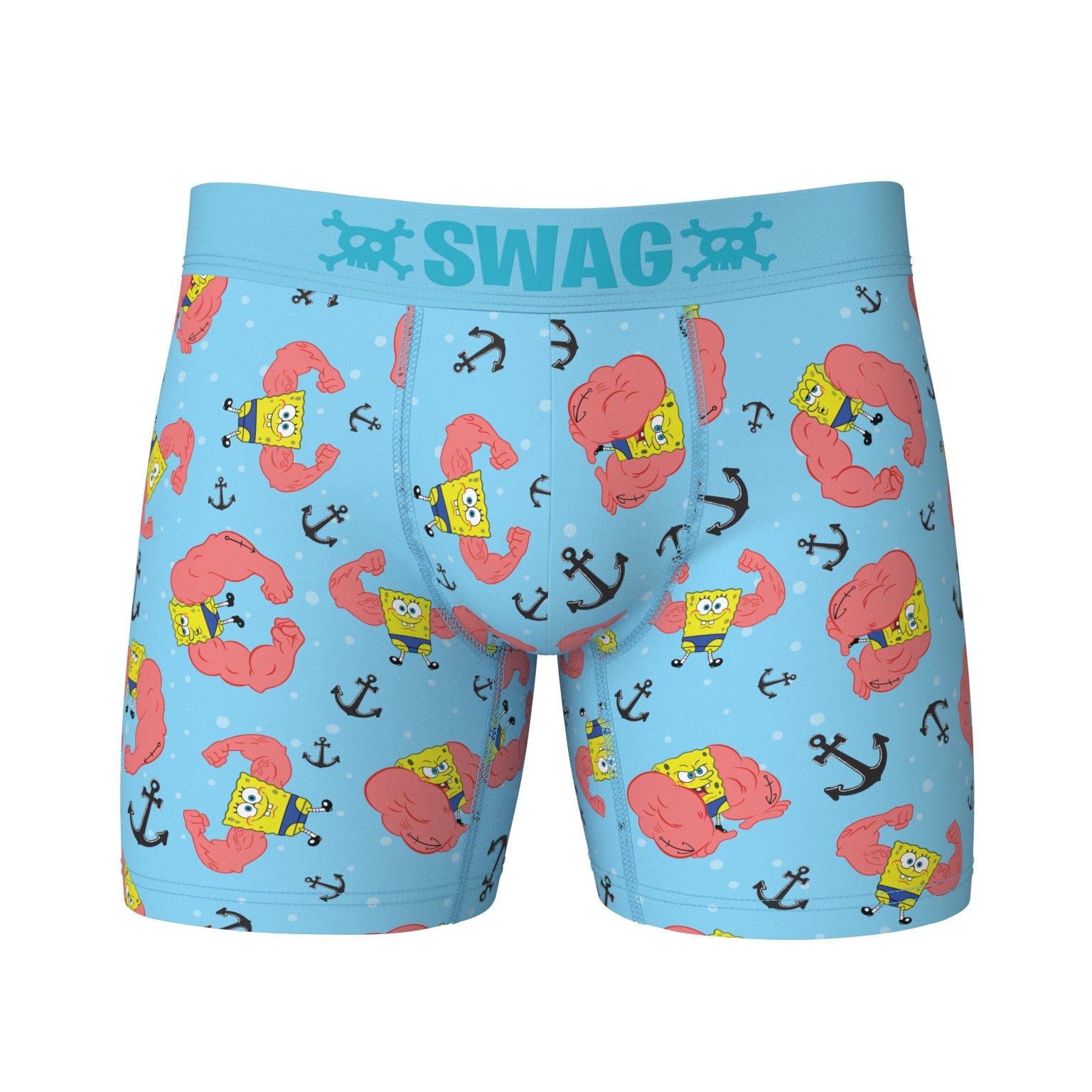 SWAG - Spongebob Muscle Bob Boxers – SWAG Boxers