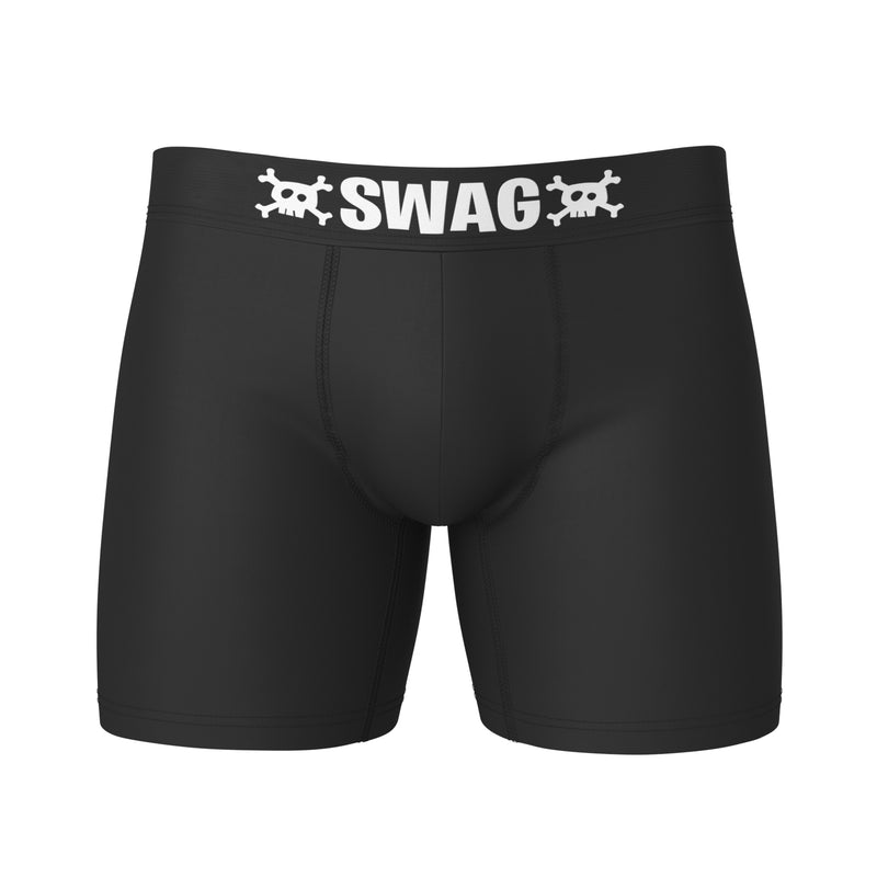 SWAG - UnBasics® - Jolly Roger Black Boxers – SWAG Boxers