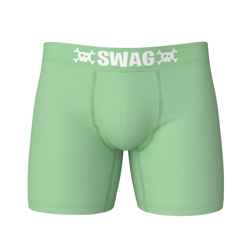 SWAG UnBasics® - Solid Atomic Green Boxers