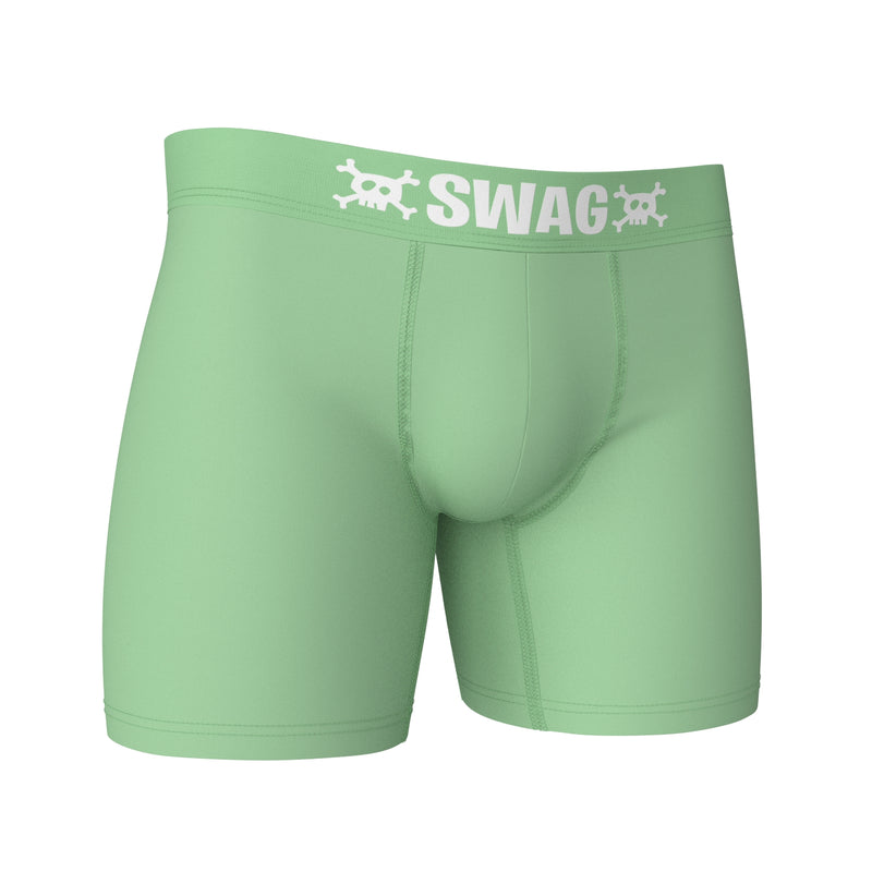 SWAG UnBasics® - Solid Atomic Green Boxers