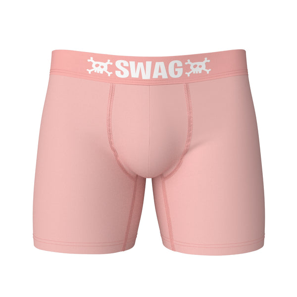 SWAG UnBasics® - Solid Atomic Pink boxers