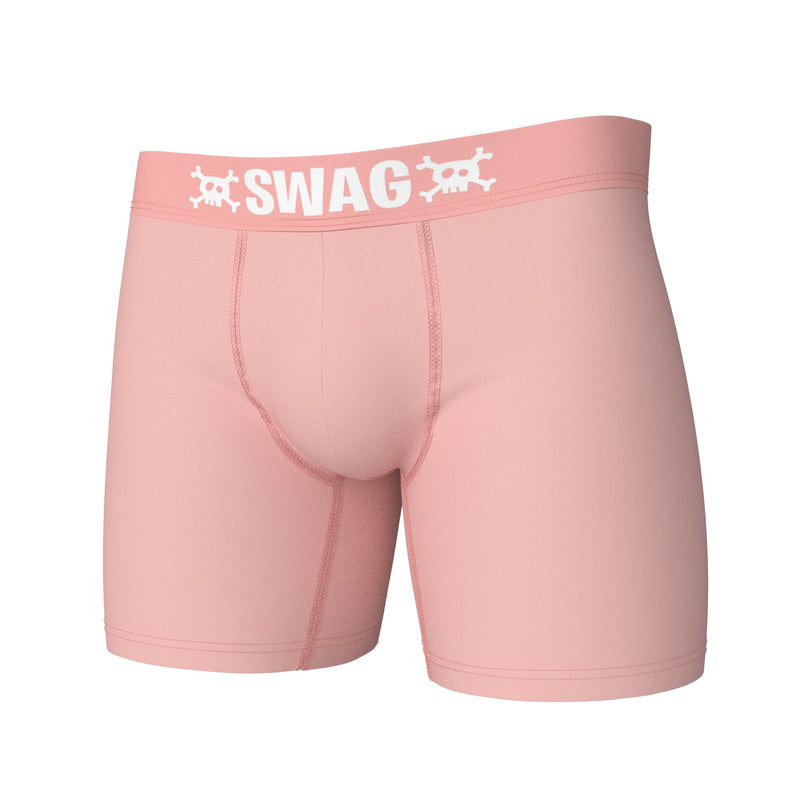 SWAG UnBasics® - Solid Atomic Pink boxers