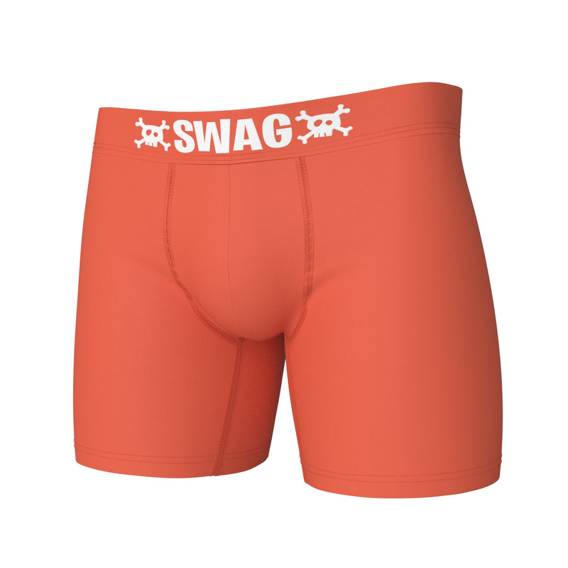 SWAG UnBasics® - Solid Deep Coral Boxers