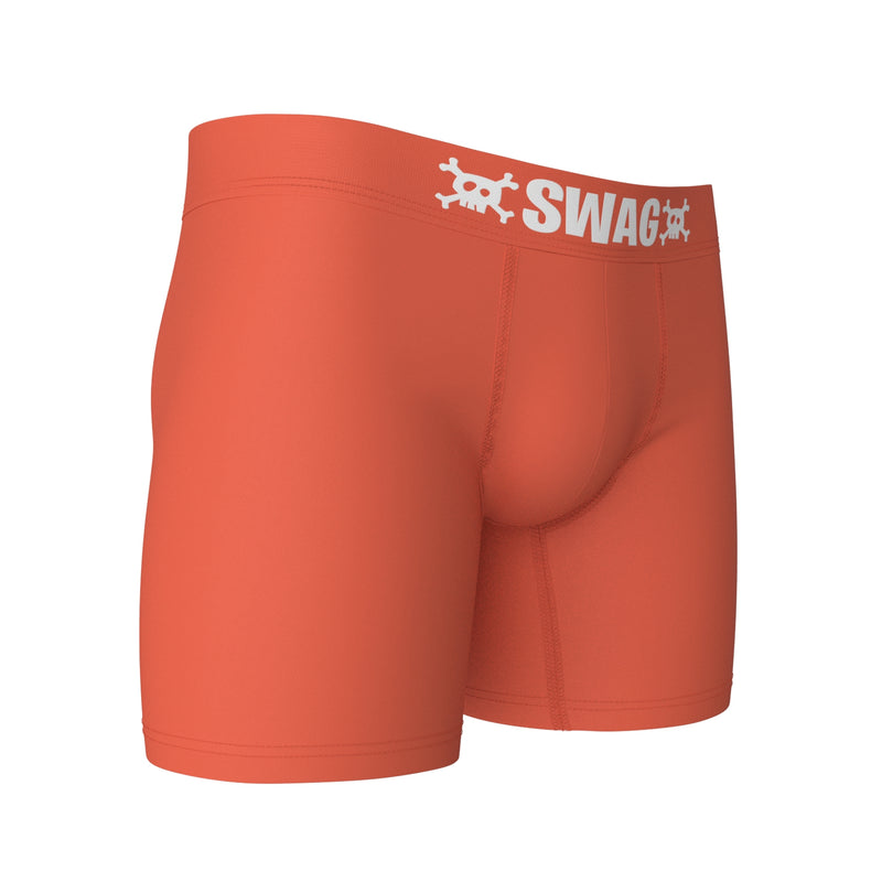 SWAG UnBasics® - Solid Deep Coral Boxers