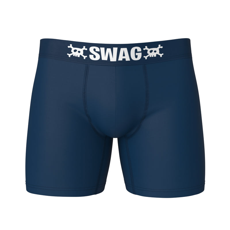 SWAG UnBasics® - Solid Navy Blue Boxers