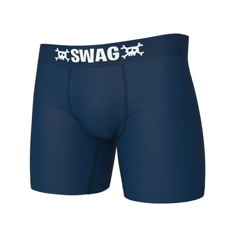 SWAG UnBasics® - Solid Navy Blue Boxers