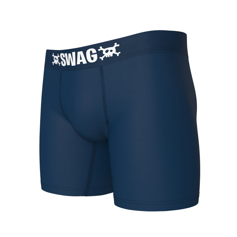 SWAG UnBasics® - Solid Navy Blue Boxers