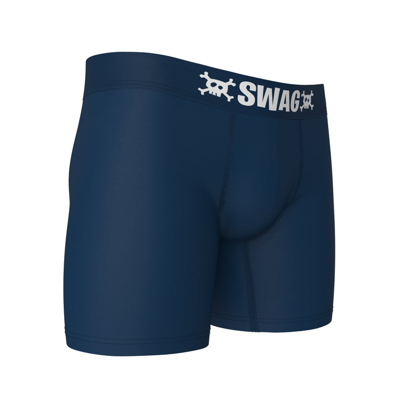 SWAG UnBasics® - Solid Navy Blue Boxers