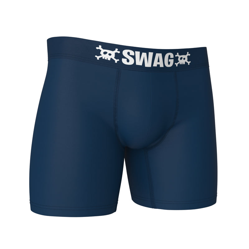 SWAG UnBasics® - Solid Navy Blue Boxers